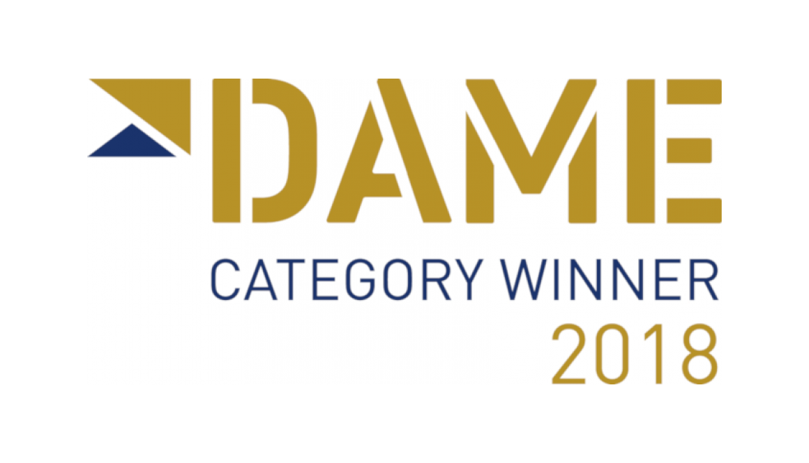 Logo DAME Category Winner 2018