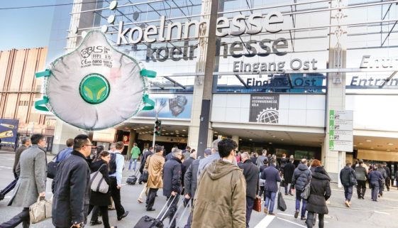 Impressionen von der Internationalen Eisenwarenmesse 2014. Eingang Ost