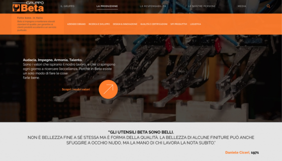 nuovo sito gruppo beta