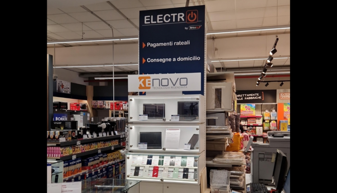 Brico io punta sull'elettronica rigenerata con Kenovo