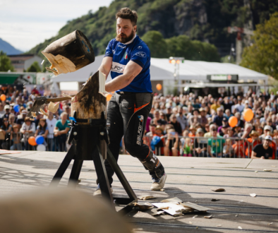Anterselva ospita il campionato italiano di Stihl Timbersports 2025