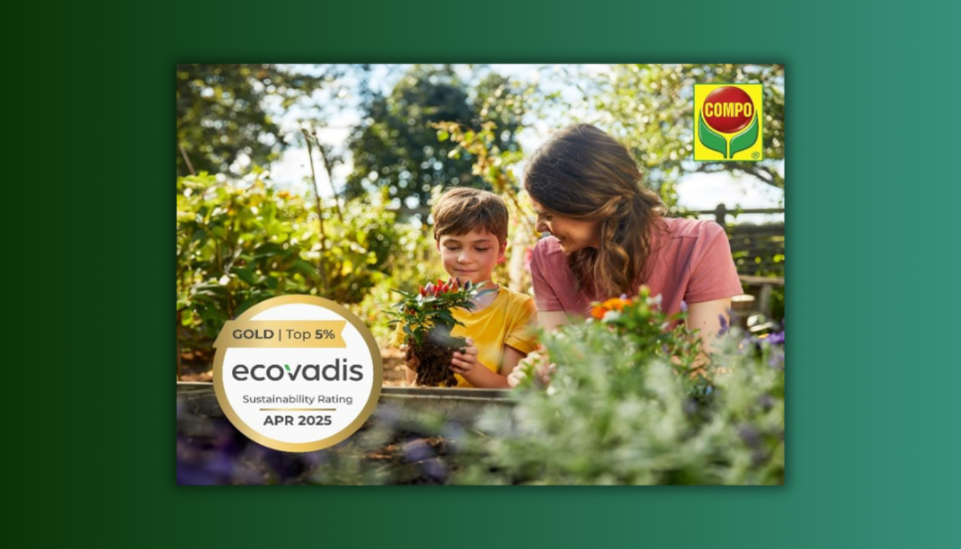 Compo ottiene lo status Gold da Ecovadis