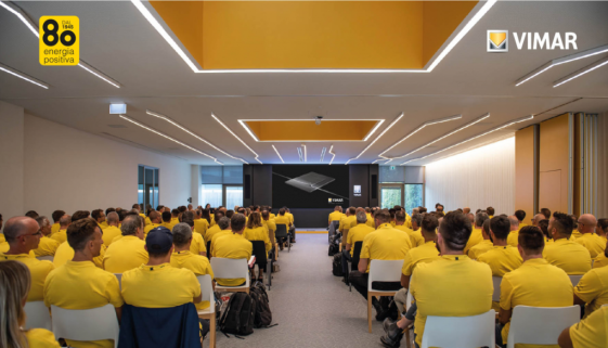 Vimar celebra 80 anni di energia positiva