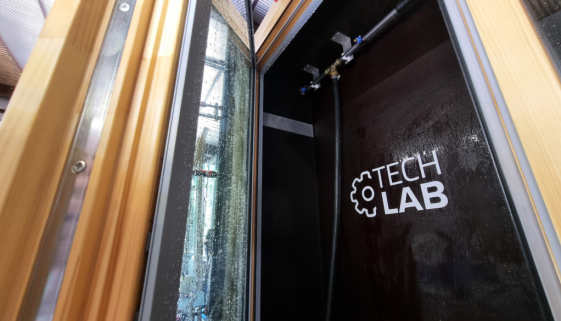 Roverplastik inaugura il nuovo banco prova acqua-aria-vento