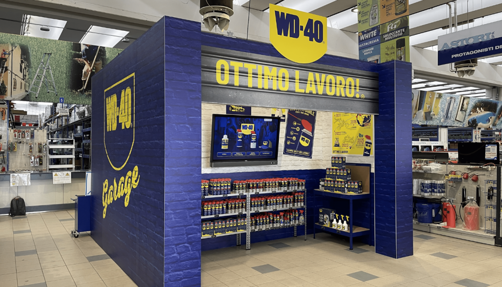 WD-40 inaugura il primo Shop-in-Shop