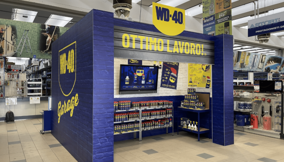 WD-40 inaugura il primo Shop-in-Shop