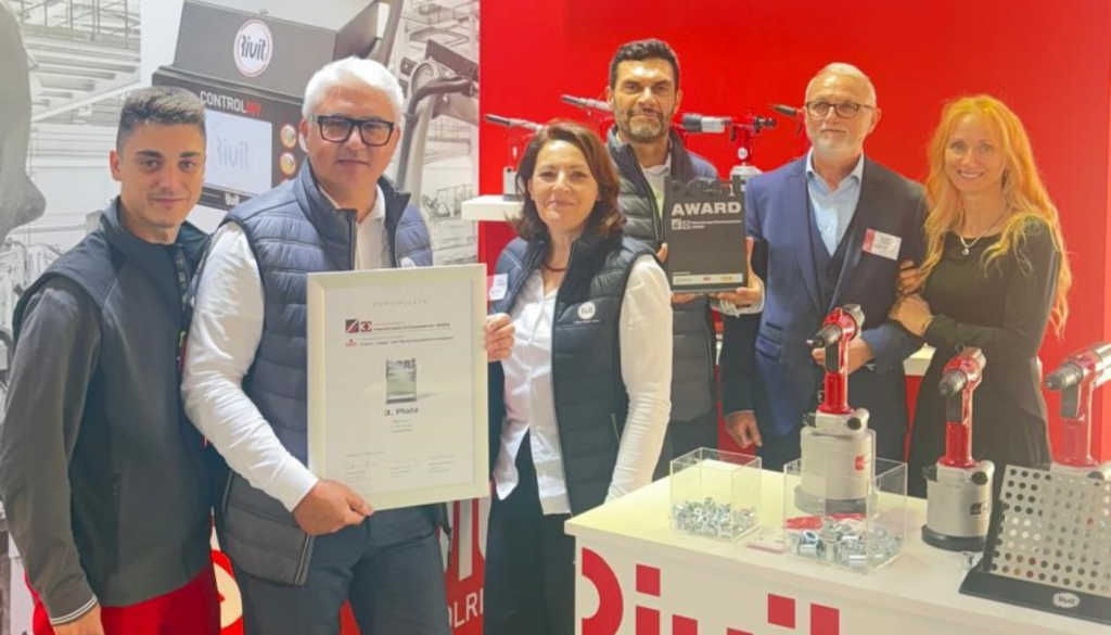 Blechexpo 2025 - Rivit sul podio con CONTROLRIV Gen3