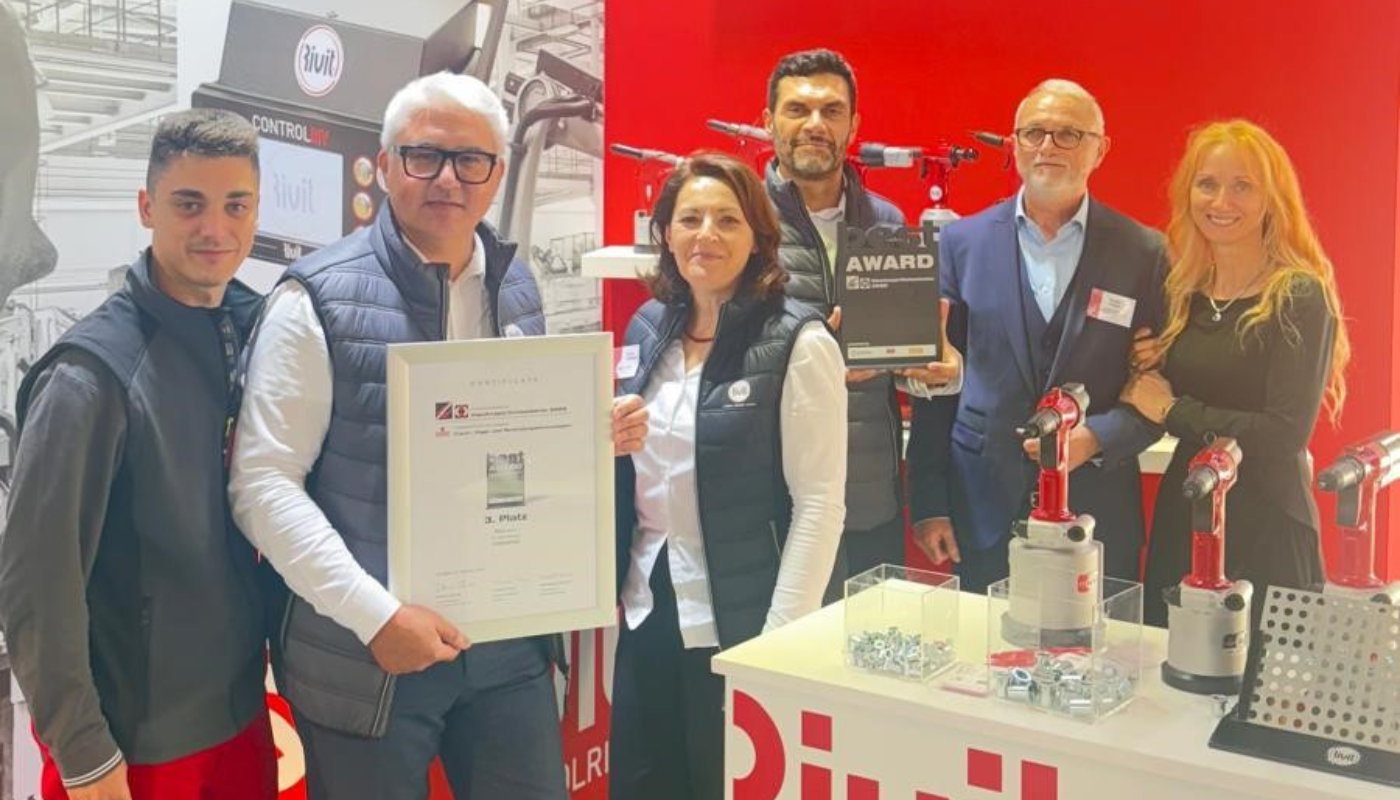 Blechexpo 2025 - Rivit sul podio con CONTROLRIV Gen3