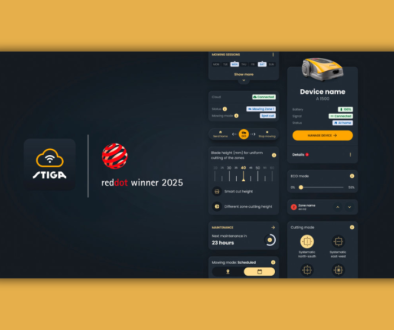 Stiga vince il Red Dot Award 2025 con l'App Stiga.Go.