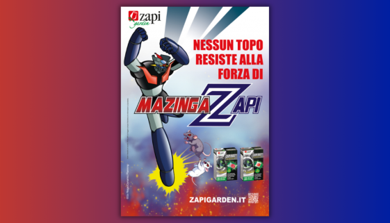 Zapi Garden lancia Mazinga Zapi