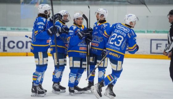 Fervi rinnova la sponsorship con l'Hockey Cortina