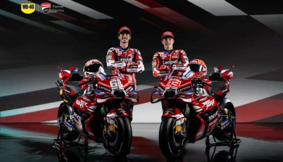 WD 40 conferma la partnership con Ducati Lenovo Team nel