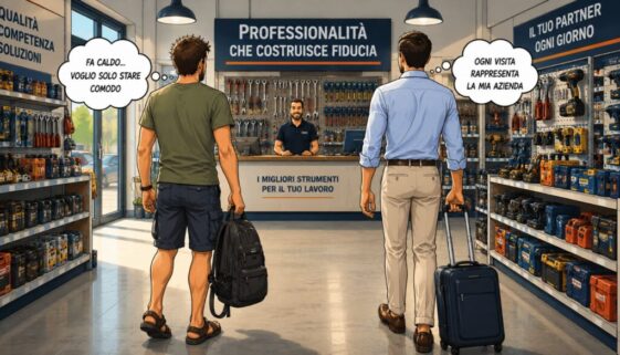 Come si vestono, in estate, i vostri agenti rappresentanti